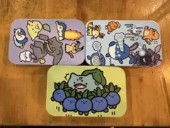ポケモン プチ缶コレクション 逃 3個セット
