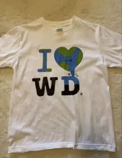 I♡WD ビッグロゴT アイラブワールド　S