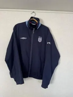 UMBRO イングランド ハーフジップジャケット ネイビー 90s 激レア