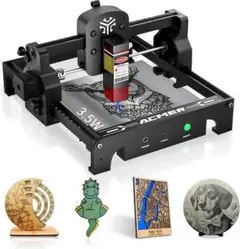 ACMER S1 レーザー彫刻機 3500mW 高精度ミニ彫刻機