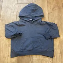 デビロック　くすみブルー　パーカー　110