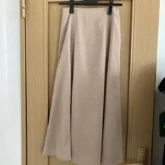 インディヴィ　レオパジャカードサス付きスカート5号