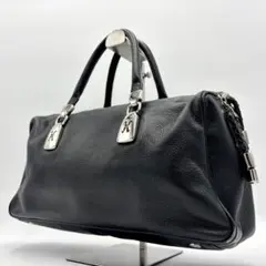 美品 ARMANI 革 ミニボストンバッグ スタッズ y2k 黒 - メルカリ