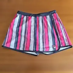 FILA ストライプスカートショートパンツ