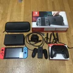Joy-Con4つセット】Nintendo Switch 本体 グレー - メルカリ