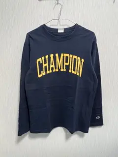 Champion ロンT 紺 M 古着のサムネイル