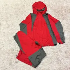 ザノースフェイス (Ｍ) レインスーツ　セットアップ　ゴアテックス　雨具　登山