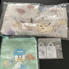 ポケモン　ポーチコレクション9 クワッス・イーブイ&ピカチュウ