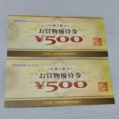 ヤマダデンキ株主様お買物優待券