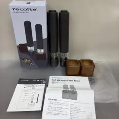 [美品] recolte レコルト 電動ソルト&ペッパーミルミニ RMM-1のサムネイル