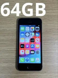 iPhone5s 64GB スペースグレイ　docomo