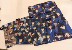名探偵コナン　総柄　エコバッグ 巾着セット 赤井秀一&世良真純&羽田秀吉