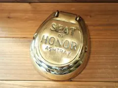 真鍮製 ヴィンテージ灰皿SEAT OF HONOR ASHTRAY