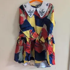 新品WOLF & RITA カラフルワンピース 4y