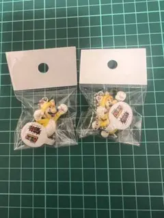 スーパーマリオ チョコエッグ キーチェーン 2個セット