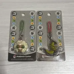 ポケモン 2011年 当時物 ストラップ エルフーン オノノクス ポケセン限定