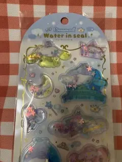 正規品 ウォーターインシール　サンリオ シナモロール シナモン