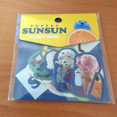 パペットスンスン フレークシール お台場　ポップアップ