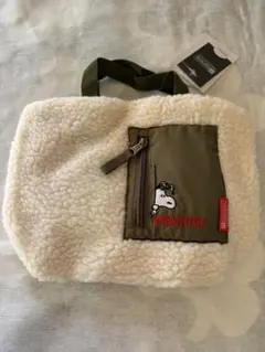 ルートート　スヌーピー　ボア　ミニバッグ