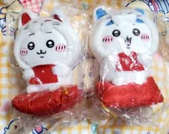 ちいかわもぐもぐ本舗 京都 伏見稲荷店 限定 伏見稲荷なぬいぐるみ ハチワレ