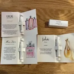 【未使用】J'adore & Miss Dior 香水サンプルセット