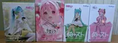初音ミク　フィギュア 4体セット