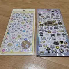 ジュエルプチドロップシール くろいろドロップ　しずくちゃん　mini