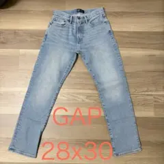 GAP ウォッシュウェル　ストレートデニム 28x30