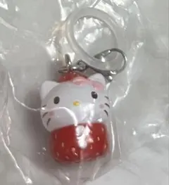 【匿名配送】サンリオ　めじるしアクセサリー　いちご　キティ