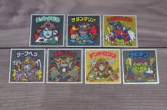 ヘッドだらけのビックリマン 7枚セット　折れ、剥がれなし すぐにアルバム保管