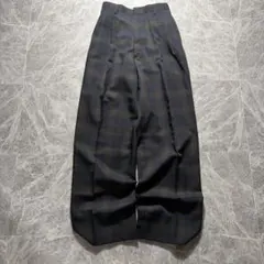 極太】【70's】 wide buggy stripe slacks - メルカリ