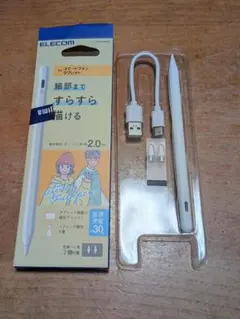 ELECOM タッチペン P-TPACST05WH