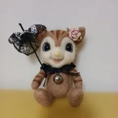 作家様　羊毛フェルト　ネコ