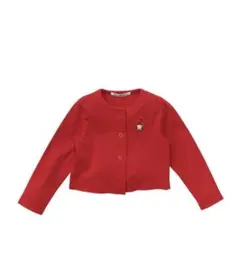 タグ付き新品 リアちゃん カーディガン たっぷりアップリケ刺繍