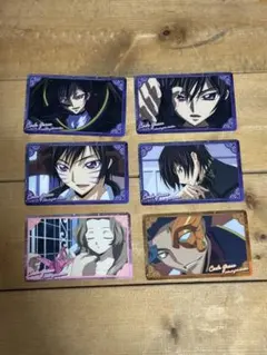 コードギアス トレーディングコレクトカード ルルーシュ ナナリー ジェレミア