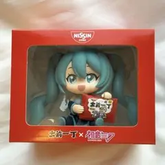 新品未開封　香港限定　非売品　出前一丁×初音ミク　フィギュア