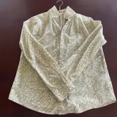 パラスパレス葉柄の長袖シャツのサムネイル