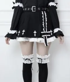 LIZLISA はしごカシュクールスカート ブラック - メルカリ