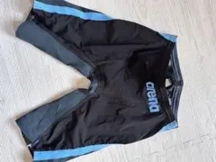 arena 競泳水着 黒/青　アクアフォースストーム