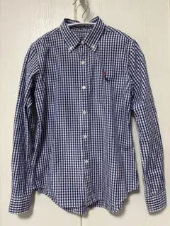 Bohemians ブロックチェック シャツ 0サイズ ブルー