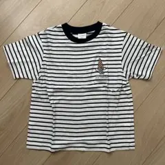 【新品】GU ジーユー トム&ジェリー トムジェリ Tシャツ 黒 150のサムネイル