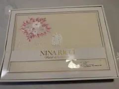 NINA RICCI ジャカードシーツ 綿100％ シングル 未使用品