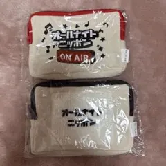 昭和レトロ看板BOX ポーチ 赤黒セット☆iQOSケース・タバコケース