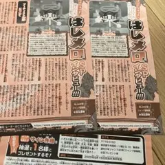 はしメロ　サイン色紙　応募券　懸賞　ジャンプ