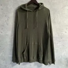 00's Stussy ステューシー サーマル プルオーバー パーカー