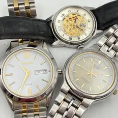 セイコー アルバ ソーラー クォーツ まとめ売り シルバー0725-S6554s