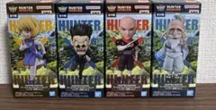 HUNTER×HUNTER ワールドコレクタブルフィギュア　vol.2 4種