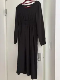 ブラックロングワンピース Lサイズ