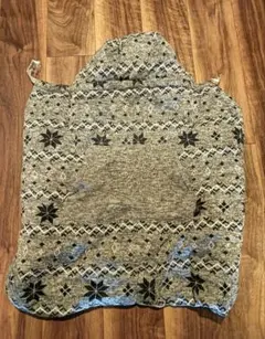 防寒ケープ 抱っこひも ケープ ベビーカーケープ耳付きフード