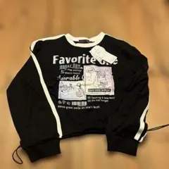 しまむら長袖カットソー 黒